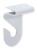 1RCK4 - Suspended Ceiling Hook, Steel, White, PK 2 Подробнее...