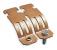 1RVF5 - Copper Tubing Strut Clamp, Size 1 1/4 In Подробнее...