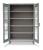 1UBW4 - Storage Cabinet, Welded, Dark Gray Подробнее...