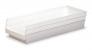 1UMV5 - Plastic Shelf Bin, W 11 1/8, H 4, White Подробнее...