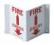 1UP66 - Fire Extinguisher Sign, 5-1/2 x 10In, FEXT Подробнее...