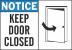 1UR27 - Notice Sign, 7 x 10In, BL and BK/WHT, ENG Подробнее...