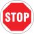 1VD20 - Stop Sign, 17", Wht/Red, Stop, Text Подробнее...