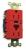 1ZPG5 - GFCI Receptacle, 15A, Industrial, Red Подробнее...