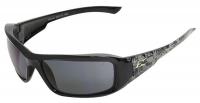 20C471 Polarized Safety Glasses, Smoke Lens