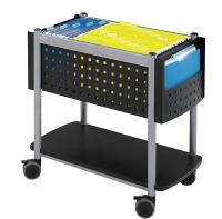 20C517 Open Top Mobile File, Black