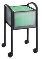 20C520 Open Top Mobile File, Black