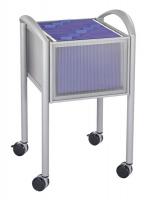 20C521 Open Top Mobile File, Gray