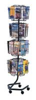 20C571 Brochure Display Rack, Charcoal