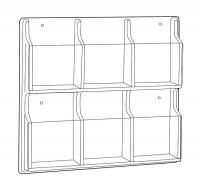 20C598 Booklet Display, 6-Pocket