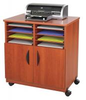 20C635 Mobile Machine Stand w/Sorter, Cherry