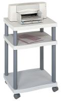 20C652 Desk-Side Printer Stand, Light Gray