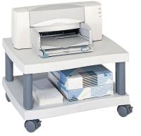 20C653 Underdesk Printer Stand, Light Gray