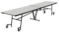 20C727 Mobile Table Unit, Gray Glace, 12 ft.