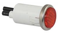 20C847 Flush Indicator Light, Amber, 125V