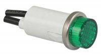 20C851 Raised Indicator Light, Green, 125V