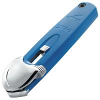 20F891 Safety Cutter, 5-1/2 In, Plastic, Blue