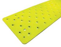 20G093 Stair Tread, Safety Yellow, Alum, 4 ft. W