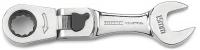 20H346 Ratcheting Combo Wrench, 15mm, Flexible