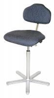 20H870 Stool, ESDLow Profile, Fabric, 17-24 In