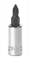 20J682 Socket, Screwdriver, 1/4 In Dr, #1