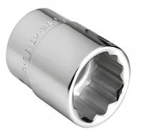 20K060 Socket, Std, 3/4 In Dr, 12 Pts, 2-3/16 In