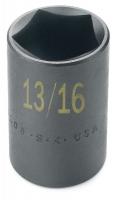 20K091 Impact Socket, Std, 1/2 In Dr, 6 Pts, 30mm