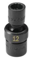 20K101 Swivel Imp Socket, 1/2 Dr, 6 Pts, 1-1/8 In