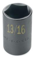 20K151 Impact Socket, Std, 1 Dr, 6 Pts, 2-15/16 In