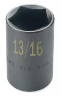 20K159 Impact Socket, Std, 1 In Dr, 6 Pts, 26mm