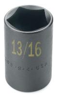 20K161 Impact Socket, Std, 1 In Dr, 6 Pts, 2-7/8 In