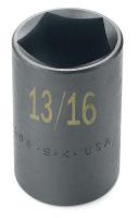 20K167 Impact Socket, Std, 1 In Dr, 6 Pts, 30mm