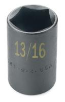 20K212 Impact Socket, Std, 3/4 Dr, 6 Pts, 1-3/16 In