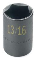 20K228 Impact Socket, Std, 3/4 Dr, 6 Pts, 1-7/16 In