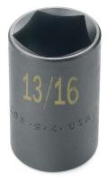 20K229 Impact Socket, Std, 3/4 Dr, 6 Pts, 1-7/8 In