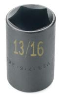 20K241 Impact Socket, Std, 3/4 In Dr, 6 Pts, 26mm