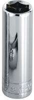 20K516 Socket, Deep, 1/2 In Dr, 6 Pt, 11/16 In
