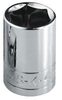 20K550 Socket, Standard, 1/2 In Dr, 12 Pt, 3/8 In