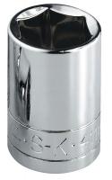 20K558 Socket, Standard, 1/2 In Dr, 6 Pt, 1-3/16 In