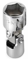 20K582 Socket, Flex, 1/4 In Dr, 12 Pt, 9mm
