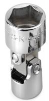 20K590 Socket, Flex, 1/4 In Dr, 12 Pt, 14mm
