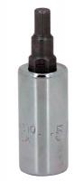 20K630 Hex Socket, Standard, 1/4 In Dr, 7/64 In