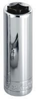 20K666 Socket, Deep, 3/8 In Dr, 12 Pt, 9mm