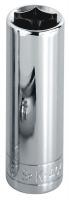 20K667 Socket, Deep, 3/8 In Dr, 12 Pt, 1 In