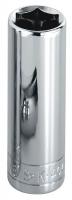 20K680 Socket, Deep, 3/8 In Dr, 6 Pt, 22mm