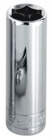20K683 Socket, Deep, 3/8 In Dr, 6 Pt, 25mm