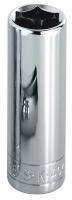 20K687 Socket, Extra Deep, 3/8 In Dr, 6 Pt, 8mm