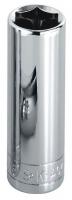 20K688 Socket, Extra Deep, 3/8 In Dr, 6 Pt, 9mm