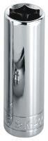 20K694 Socket, Extra Deep, 3/8 In Dr, 6 Pt, 13mm