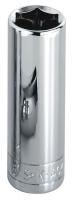 20K697 Socket, Extra Long Deep, 3/8 Dr, 6Pt, 3/8 In